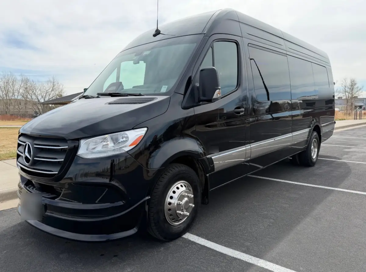 Arvada 13 passenger black executive Sprinter
